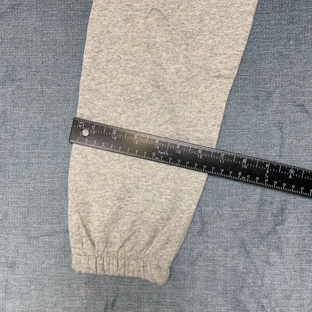Nike 3BRAND Sweatpants Boys M Heather Gray Fleece Lined Drawstring Tapered Leg